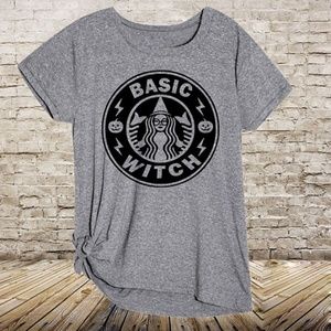 "Basic Witch" Halloween Shirt